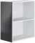 Фасад боковой Фьюжн для верхнего шкафа Anthracite 716*315*18