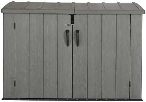 Ящик пластиковый WoodLook, 2100 л, серый