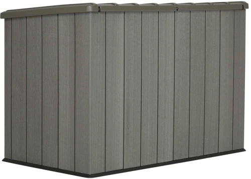 Ящик пластиковый WoodLook, 2100 л, серый