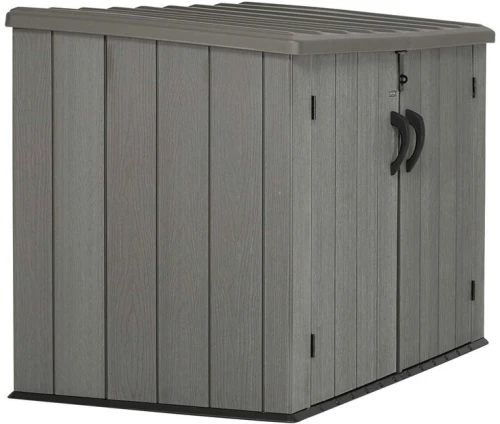 Ящик пластиковый WoodLook, 2100 л, серый