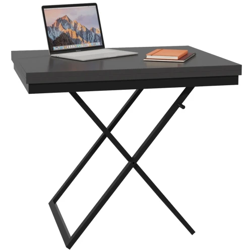 Стол-трансформер Манхэттен графит/черный