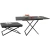 Стол-трансформер Манхэттен графит/черный