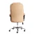 Кресло BERGAMO хром (22) кож/зам, бежевый, 36-34