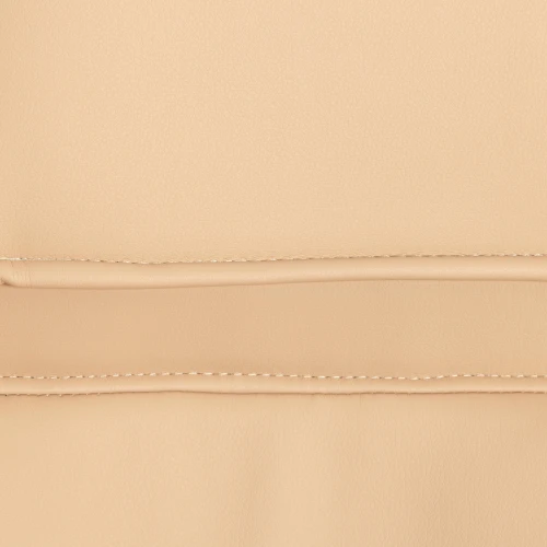 Кресло BERGAMO хром (22) кож/зам, бежевый, 36-34