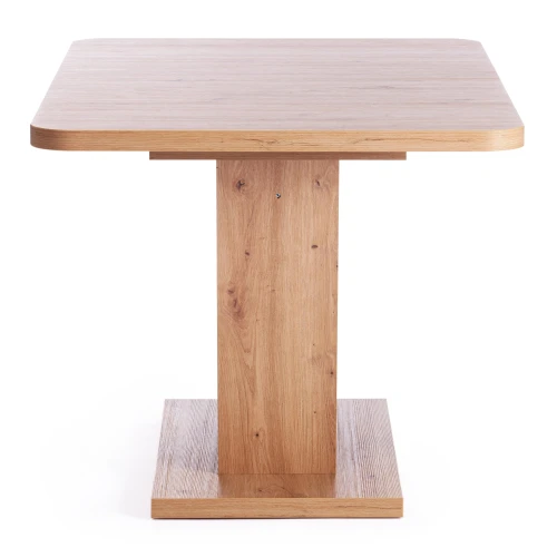 Стол обеденный VOX раздвижной ЛДСП, 132-172x85x75,5 см, Дуб артисан/Графит