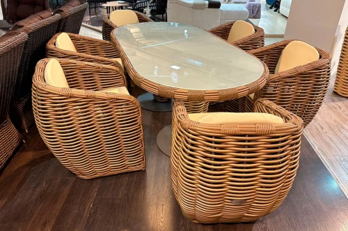 Комплект плетеной мебели МОККА MAJORCA, капучино