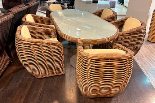 Комплект плетеной мебели МОККА MAJORCA, капучино