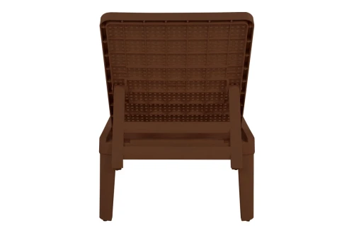 Шезлонг Tweet compact, коричневый