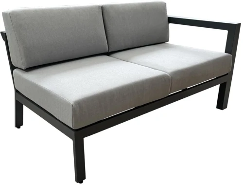 Угловой диван из алюминия Graphite