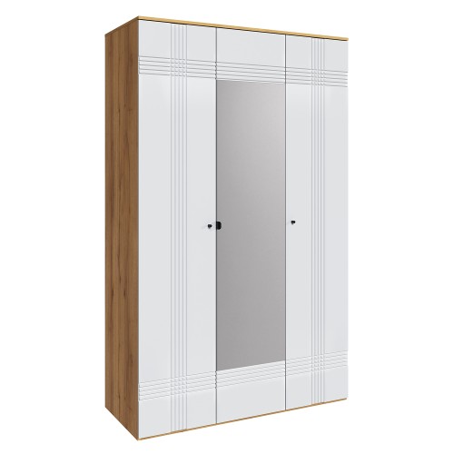 Шкаф распашной трехдверный Вега Саксония