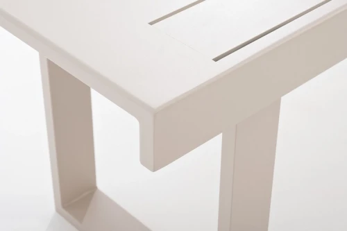 Скамья из алюминия GONZO бежевая  Joygarden