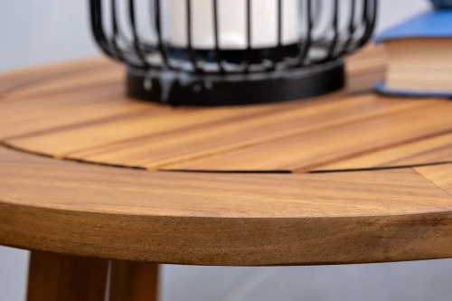 Стол садовый кофейный из акации ROUND  Joygarden