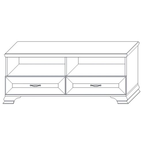 Тумба для аппаратуры 1 Сиена