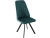 Стул «Silvio», Монолит Эмеральд, опоры черные