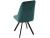 Стул «Silvio», Монолит Эмеральд, опоры черные