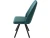 Стул «Silvio», Монолит Эмеральд, опоры черные