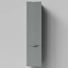 Пенал Эйфория 35 F2, пример RAL 7005 Мышино-серый, матовая, подвесной, правый