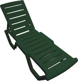 Шезлонг Сантьяго «SANTIAGO»  -  Зеленый