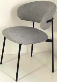 Стул TREND NS05 Капучино, букле / черный каркас, М-City