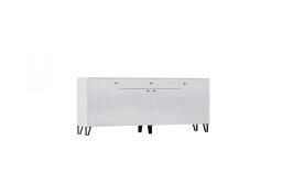 Комод Оливия, Белый, Белый Глянец