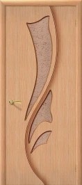Межкомнатная дверь шпон BRAVO Эксклюзив Ф-01 (Дуб) Риф.