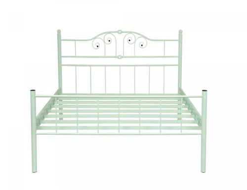 Кровать двойная Бостон 42.26-01 Металл белый