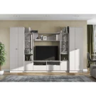 Стенка в гостиную МГС 8, ясень анкор светлый