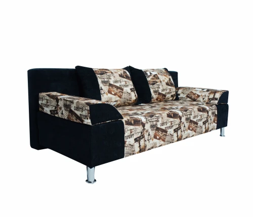 Диван Еврокнижка Чарли черный