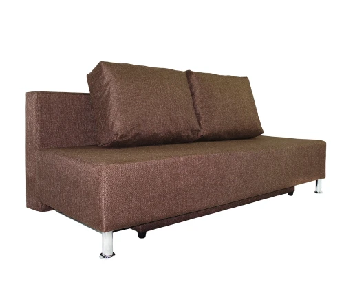 Еврокнижка Парма рогожка коричневая