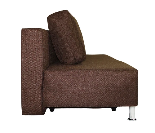 Еврокнижка Парма рогожка коричневая