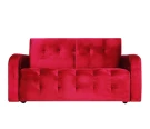 Диван  Оксфорд  90х170 велюр  красный