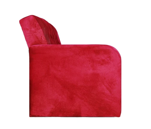 Диван  Оксфорд  90х170 велюр  красный