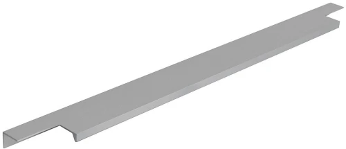 Ручка торцевая мебельная Т-2 496 мм Матовый Алюминий 496*15*40
