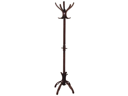 Вешалка напольная В 12Н махагон