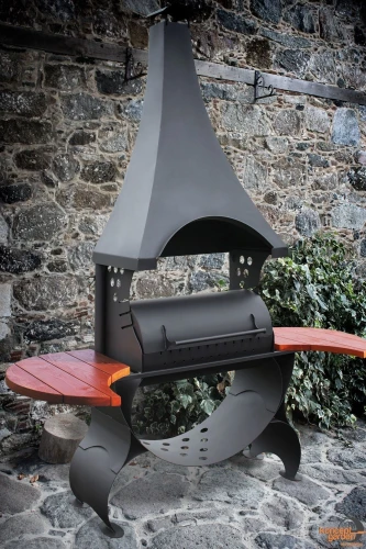 Мангал-коптильня МК-8