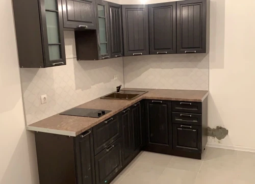 Угловая кухня Прага венге на заказ 2.2х1.4 м. от Vivat-mebel