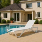 Шезлонг ENZO белый Шезлонг ENZO белый