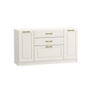 Ливерпуль Комод Белый, ясень ваниль НМ-1012-100 ПВХ