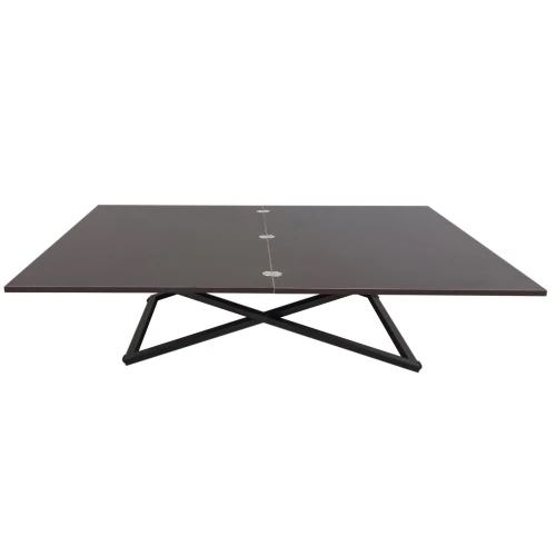 Стол-трансформер Манхэттен венге темный/черный