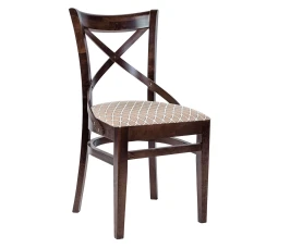 Стул Соло Венский 2, Темный орех,Ткань, шелк Призма 37/1