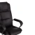 Кресло BERGAMO хром (22) кож/зам, черный, 36-6