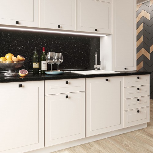 Модульная кухня Перфетта 3100 Кварц Грей МДФ прямая