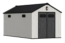 Сарай пластиковый Black Fox Summit 11,5м2, серый/темно-серый Сарай пластиковый Black Fox Summit 11,5м2, серый/темно-серый