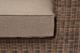 "Боно" кресло из искусственного ротанга, цвет коричневый