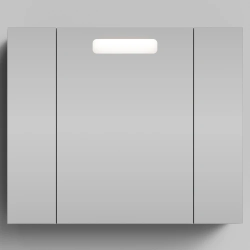 Зеркало Мальта 90, черный глянец