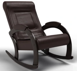 Кресло  -  качалка «Кутюр»  -  Dark-brown