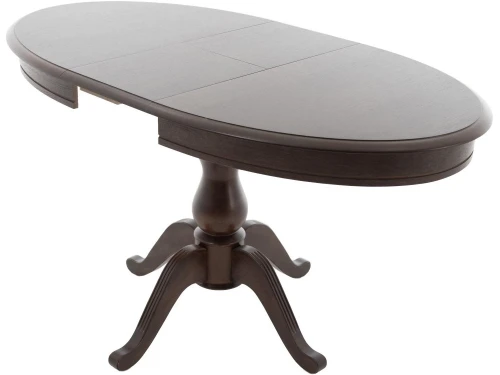 Стол «Фабрицио» эллипс 110x75, орех темный