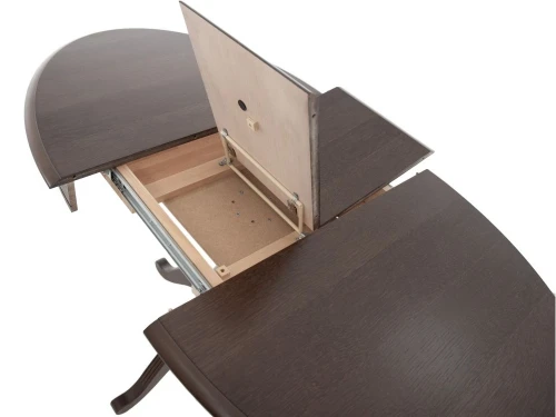 Стол «Фабрицио» эллипс 110x75, орех темный