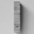 Пенал Марко 30 подвесной, дверь и ящик, ручки Черные, Лиственница структурная контрастно-серая ПВХ 64202, левый