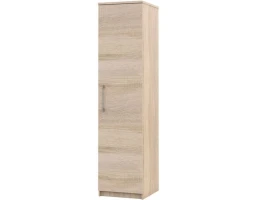 Шкаф «Аврора» 1дв, Дуб сонома/Белый